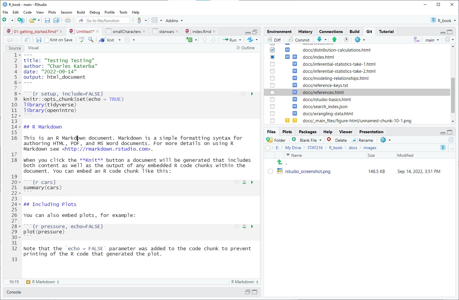 Chapter 2 RStudio Basics | R And RStudio For STAT216